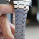 Audemars Piguet Royal Oak 26320ST white dial 2015 unpolished excellent condition full set with box and papers available at Calibre24 Luxury Watches Perth Australia