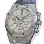 Audemars Piguet Royal Oak 26320ST white dial 2015 unpolished excellent condition full set with box and papers available at Calibre24 Luxury Watches Perth Australia