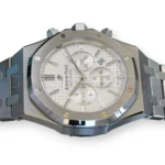 Audemars Piguet Royal Oak 26320ST white dial 2015 unpolished excellent condition full set with box and papers available at Calibre24 Luxury Watches Perth Australia