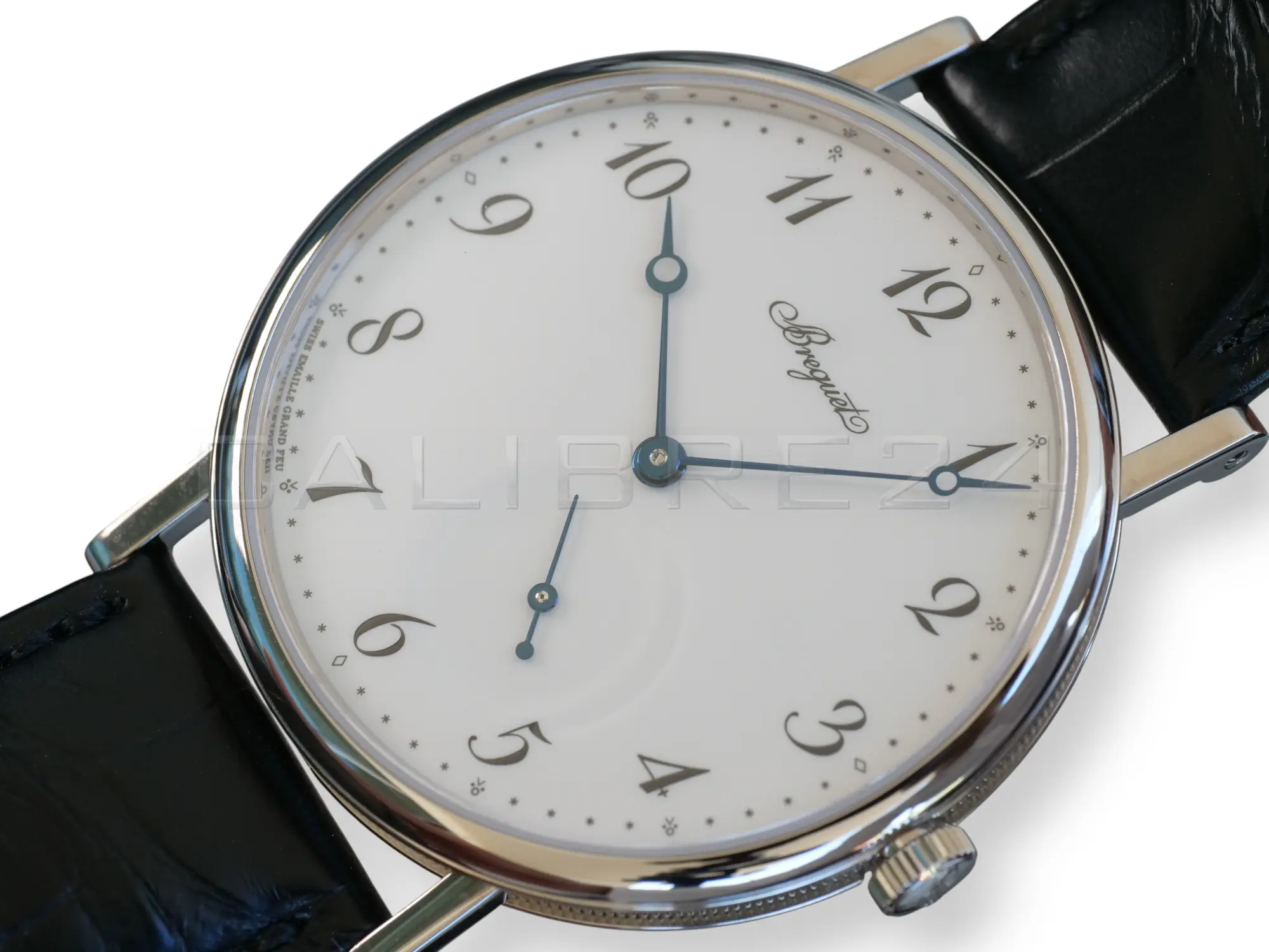 Breguet Classique 7147BB _29_9WU Grand Feu Enamel Dial 2025 Brand New Unworn full set with box and papers available at Calibre24 Luxury Watches Perth Australia