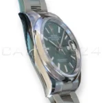 Rolex Datejust 36 Mint Green Smooth Bezel 126200 Brand New 2026 full set with box and papers available at Calibre24 Luxury Watches Perth Australia