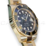 Rolex Submariner 40 Yellow Gold 116618LN Excellent Condition 2019 full set with box and papers available at Calibre24 Luxury Watches Perth Australia