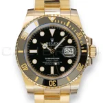 Rolex Submariner Date Yellow Gold 116618LN Excellent Condition 2019 full set with box and papers available at Calibre24 Luxury Watches Perth Australia
