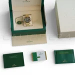 Rolex Submariner 40 Yellow Gold 116618LN Excellent Condition 2019 full set with box and papers available at Calibre24 Luxury Watches Perth Australia