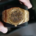 Audemars Piguet Royal Oak “Jumbo” Extra‑Thin Openworked 16204BA for sale at calibre24 Perth Australia