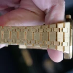 Audemars Piguet Royal Oak “Jumbo” Extra‑Thin Openworked 16204BA for sale at calibre24 Perth Australia