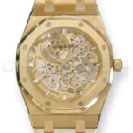 Audemars Piguet Royal Oak “Jumbo” Extra‑Thin Openworked 16204BA for sale at calibre24 Perth Australia