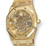 Audemars Piguet Royal Oak “Jumbo” Extra‑Thin Openworked 16204BA for sale at calibre24 Perth Australia