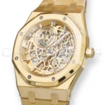 Audemars Piguet Royal Oak “Jumbo” Extra‑Thin Openworked 16204BA for sale at calibre24 Perth Australia