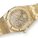 Audemars Piguet Royal Oak “Jumbo” Extra‑Thin Openworked 16204BA for sale at calibre24 Perth Australia