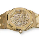 Audemars Piguet Royal Oak “Jumbo” Extra‑Thin Openworked 16204BA for sale at calibre24 Perth Australia