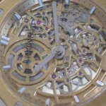 Audemars Piguet Royal Oak “Jumbo” Extra‑Thin Openworked 16204BA for sale at calibre24 Perth Australia