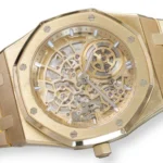 Audemars Piguet Royal Oak “Jumbo” Extra‑Thin Openworked 16204BA for sale at calibre24 Perth Australia