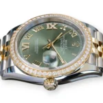 Rolex Datejust 36 126283RBR Olive Green Dial Jubilee bracelet 2026 Brand New Unworn full set with box and papers available at Calibre24 Luxury Watches Perth Australia 11