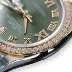 Rolex Datejust 36 126283RBR Olive Green Dial Jubilee bracelet 2026 Brand New Unworn full set with box and papers available at Calibre24 Luxury Watches Perth Australia 11