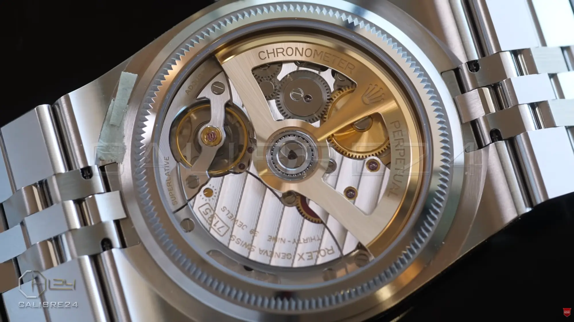Decorated movement Rolex Land Dweller 40 127334 Review details and specifications at calibre24