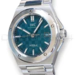 IWC Ingenieur 40 Aqua Blue IW328903 Dial Mint Condition 2025 Full set with Box and Papers for sale at Calibre24 Perth Australia