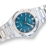 IWC Ingenieur 40 Aqua Blue IW328903 Dial Mint Condition 2025 Full set with Box and Papers for sale at Calibre24 Perth Australia
