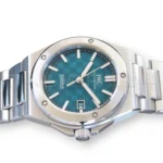 IWC Ingenieur 40 Aqua Blue IW328903 Dial Mint Condition 2025 Full set with Box and Papers for sale at Calibre24 Perth Australia