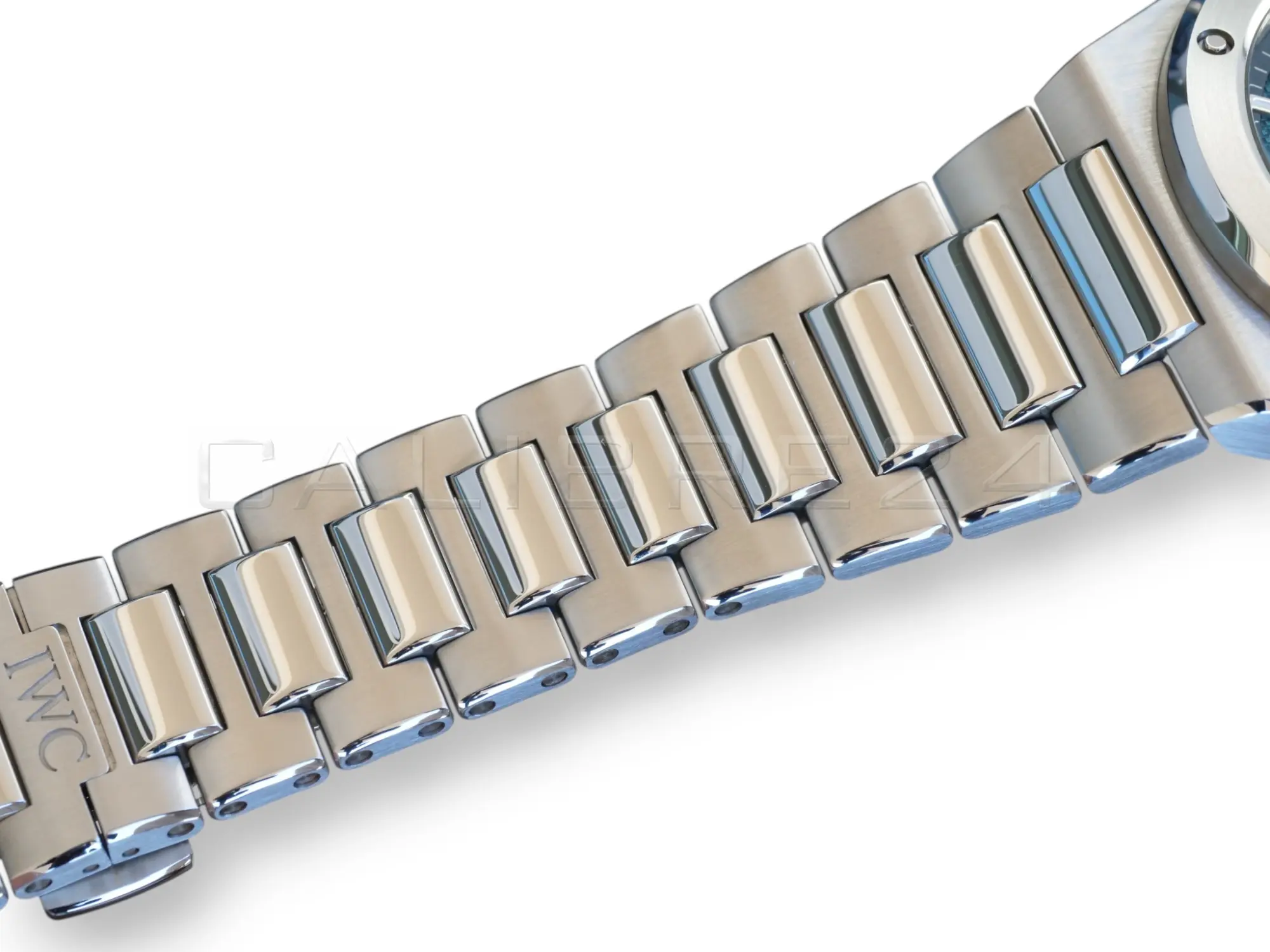 IWC Ingenieur 40 Aqua Blue IW328903 Dial Mint Condition 2025 Full set with Box and Papers for sale at Calibre24 Perth Australia