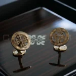 Patek Philippe Calatrava Cuff Links in Yellow Gold Brand new with Original Boxes available at calibre24 Perth Australia