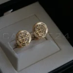 Patek Philippe Calatrava Cuff Links in Yellow Gold Brand new with Original Boxes available at calibre24 Perth Australia