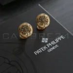 Patek Philippe Calatrava Cuff Links in Yellow Gold Brand new with Original Boxes available at calibre24 Perth Australia