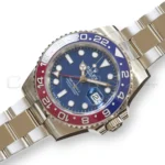 Rolex GMT Master II Pepsi 126719BLRO white Gold Pepsi Bezel Blue Dial Excellent Condition 2022 Full set with Box and Papers for sale at Calibre24 Perth Australia