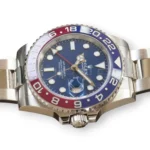 Rolex GMT Master II Pepsi 126719BLRO white Gold Pepsi Bezel Blue Dial Excellent Condition 2022 Full set with Box and Papers for sale at Calibre24 Perth Australia