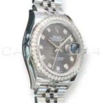 Rolex Lady-Datejust 28 279384RBR diamond RBR Bezel Jubilee Bracelet Mint 2021 full set with box and papers available at Calibre24 Luxury Watches Perth Australia