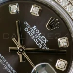 Rolex Lady-Datejust 28 279384RBR diamond RBR Bezel Jubilee Bracelet Mint 2021 full set with box and papers available at Calibre24 Luxury Watches Perth Australia