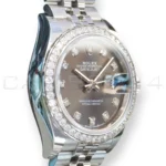 Rolex Lady-Datejust 28 279384RBR diamond RBR Bezel Jubilee Bracelet Mint 2021 full set with box and papers available at Calibre24 Luxury Watches Perth Australia