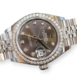 Rolex Lady Datejust 28 279384RBR diamond RBR Bezel Jubilee Bracelet Mint 2021 full set with box and papers available at Calibre24 Luxury Watches Perth Australia a