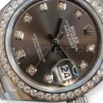 Rolex Lady Datejust 28 279384RBR diamond RBR Bezel Jubilee Bracelet Mint 2021 full set with box and papers available at Calibre24 Luxury Watches Perth Australia a