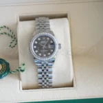 Rolex Lady Datejust 28 279384RBR diamond RBR Bezel Jubilee Bracelet Mint 2021 full set with box and papers available at Calibre24 Luxury Watches Perth Australia a