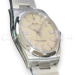 Rolex OP36 126000 Beige Dial Brand New 2025 full set with Box and Papers available for sale at calibre24 Perth Australia