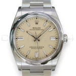 Rolex Oyster Perpetual 36 Beige Dial 126000