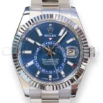 Rolex Sky-Dweller Blue Dial 336934 Oyster Bracelet Mint Condition 2025 Full set with Box and Papers for sale at Calibre24 Perth Australia