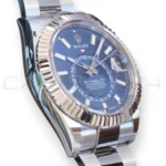 Rolex Sky-Dweller 336934 Blue Oyster Bracelet Mint Condition 2025 Full set with Box and Papers for sale at Calibre24 Perth Australia