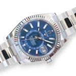 Rolex Sky-Dweller 336934 Blue Oyster Bracelet Mint Condition 2025 Full set with Box and Papers for sale at Calibre24 Perth Australia