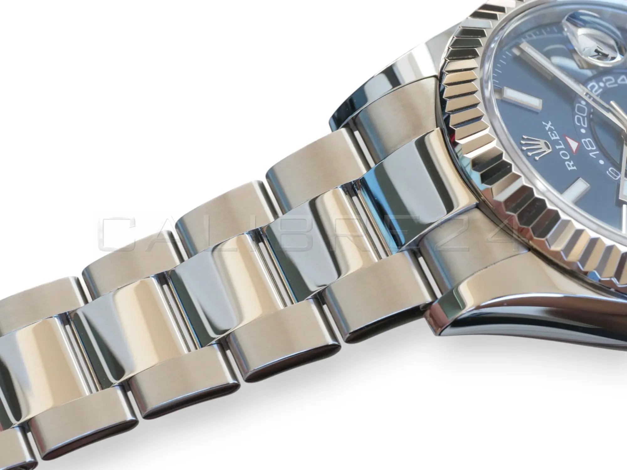 Rolex Sky-Dweller 336934 Blue Oyster Bracelet Mint Condition 2025 Full set with Box and Papers for sale at Calibre24 Perth Australia