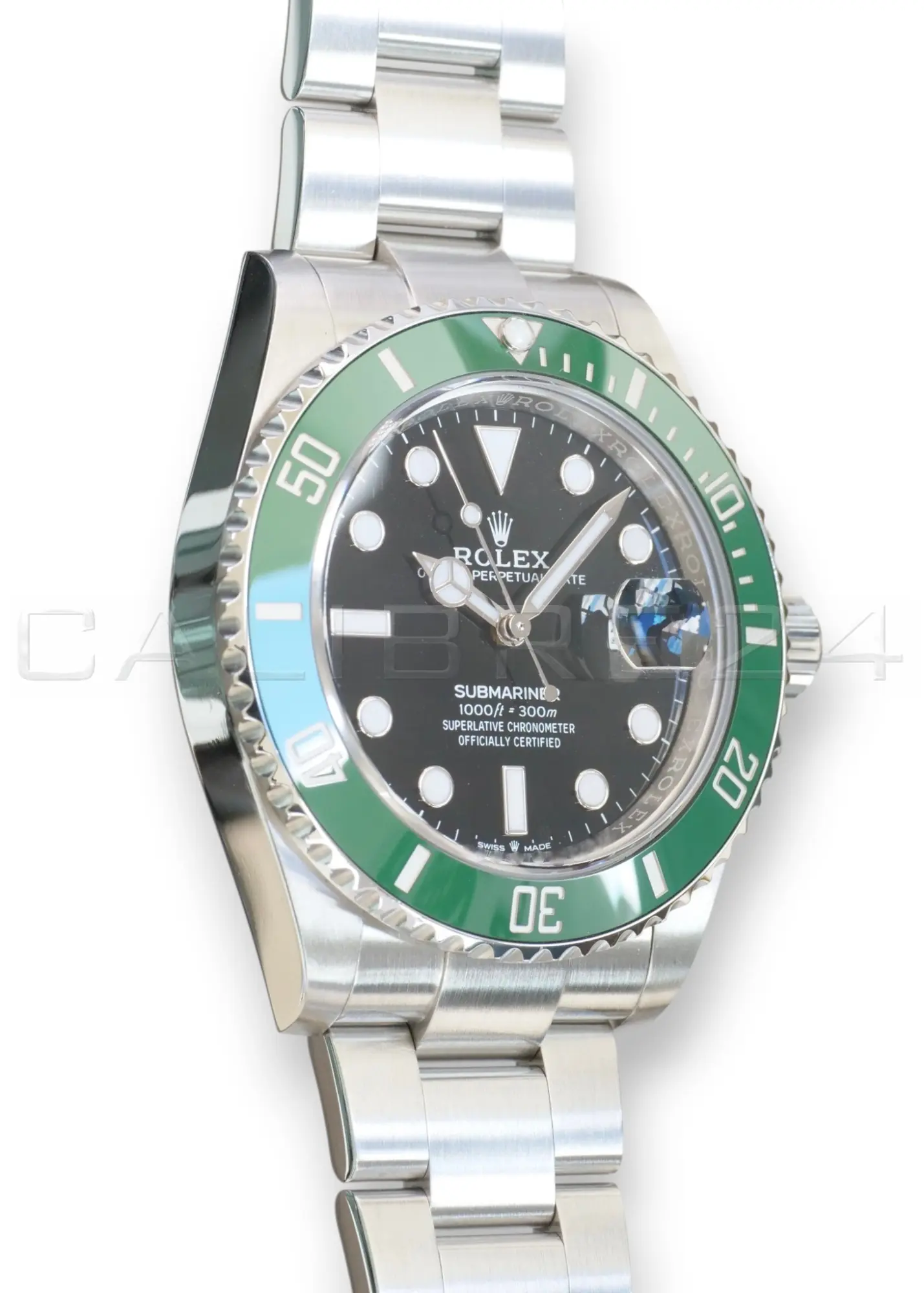 Rolex Submariner Date 41 Starbucks 126610LV MK1 Green Bezel Excellent Condition Full set with Box and Papers 2022 for sale at Calibre24 Perth Australia