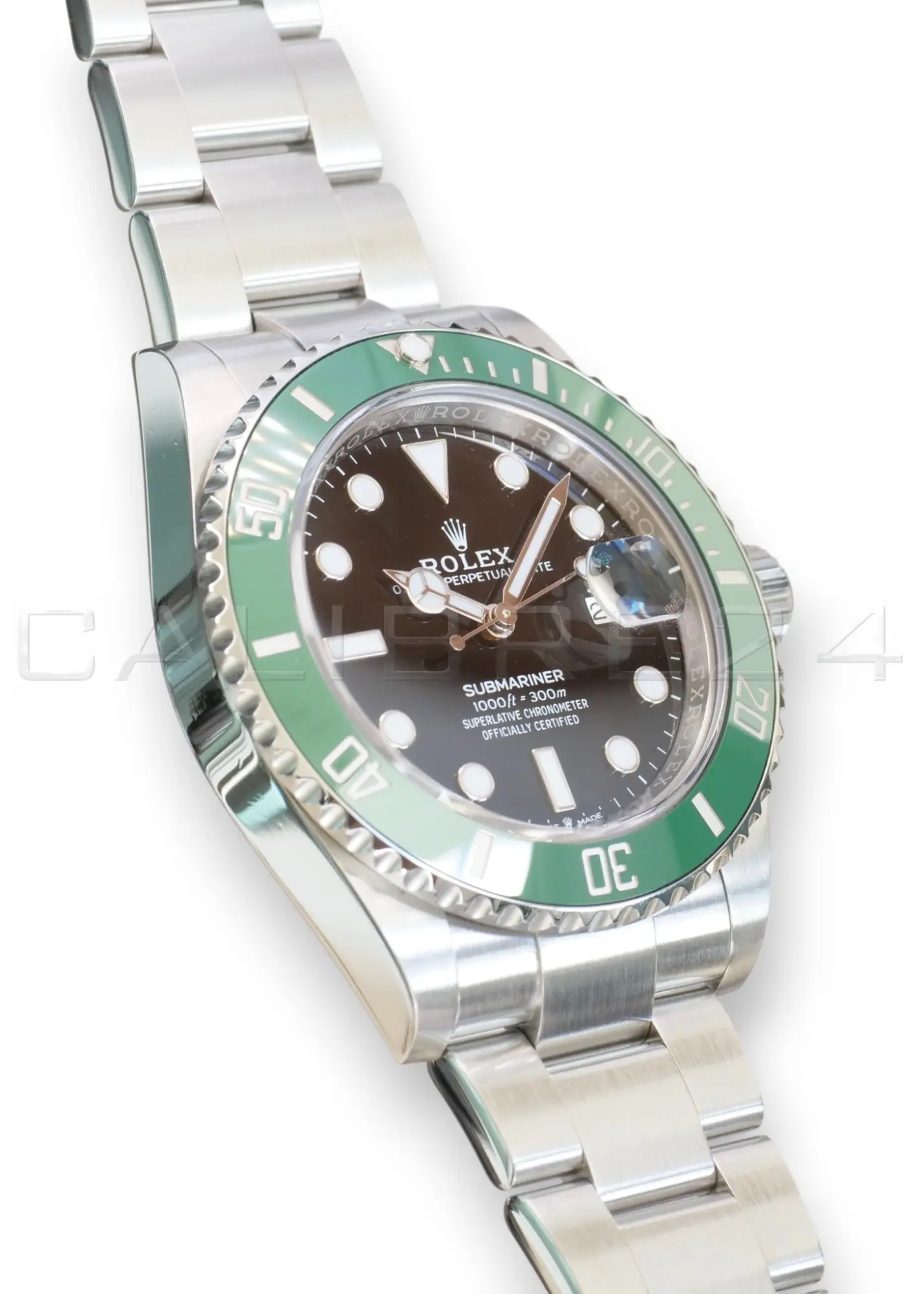 Rolex Submariner Date 41 Starbucks 126610LV MK1 Green Bezel Excellent Condition Full set with Box and Papers 2022 for sale at Calibre24 Perth Australia