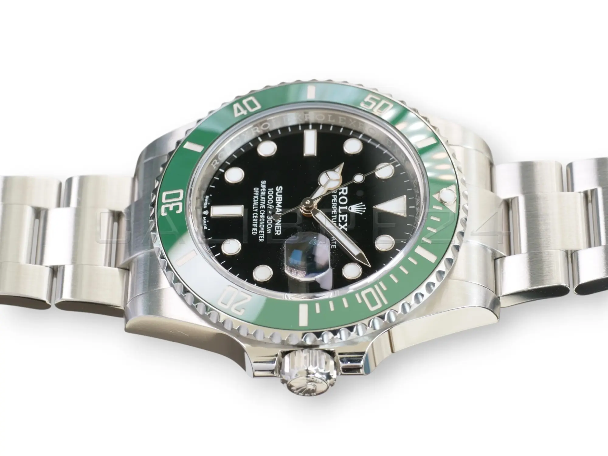 Rolex Submariner Date 41 Starbucks 126610LV MK1 Green Bezel Excellent Condition Full set with Box and Papers 2022 for sale at Calibre24 Perth Australia