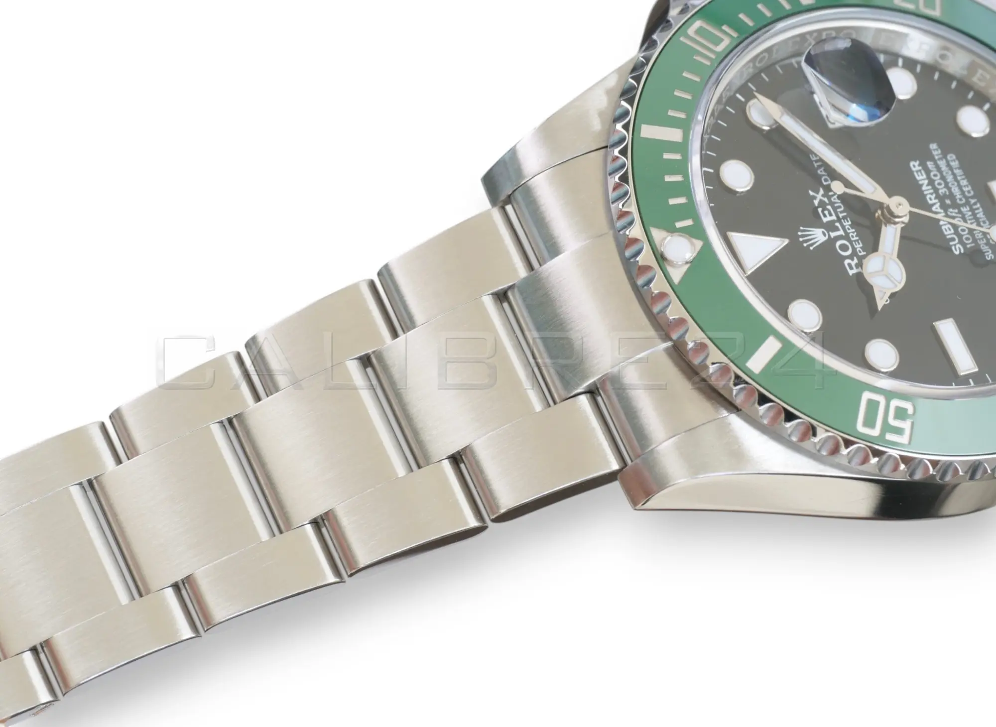 Rolex Submariner Date 41 Starbucks 126610LV MK1 Green Bezel Excellent Condition Full set with Box and Papers 2022 for sale at Calibre24 Perth Australia