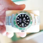 Rolex Submariner Date 41 Starbucks 126610LV MK1 Green Bezel Excellent Condition Full set with Box and Papers 2022 for sale at Calibre24 Perth Australia