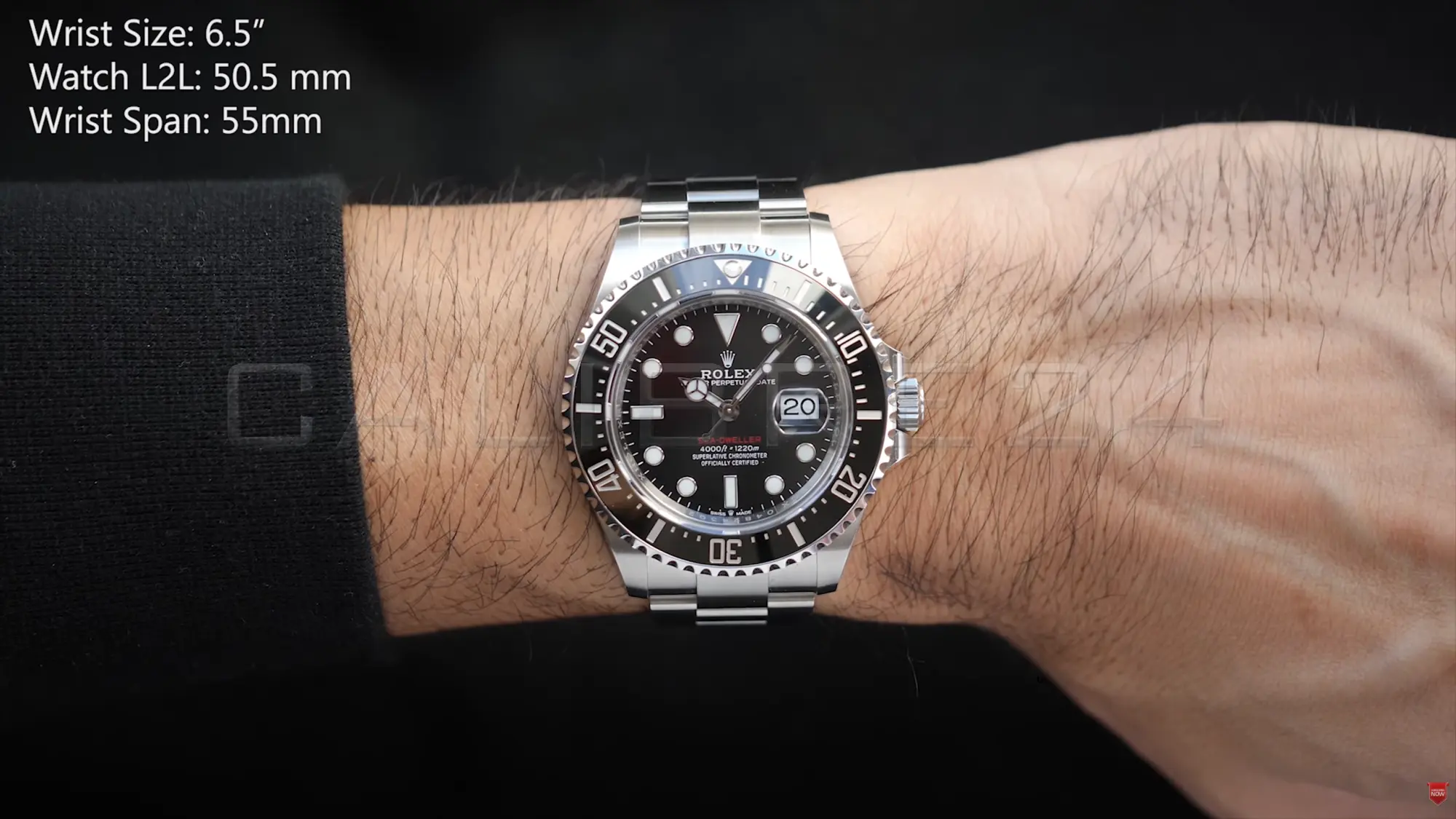 Rolex Sea Dweller 43 on wrist