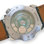 Sarpaneva K0 Korona Northern Lights Green Lume Dial Mint Condition Full set with Box and Papers 2016 for sale at Calibre24 Perth Australia