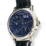 A Lange & Söhne Little Lange 1 Moon Phase White Gold Aventurine Dial 182.086 2023) Full Box & Papers at calibre24 Australia