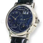 A Lange & Söhne Little Lange 1 Moon Phase White Gold Aventurine Dial 182.086 2023) Full Box & Papers at calibre24 Australia